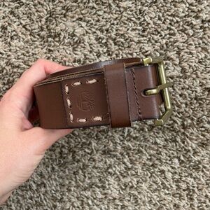 Timberland Men’s 36 Brown Leather Belt